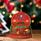 Tampa Bay Buccaneers Custom Shape 2-side Printed Acrylic Ornament – NGHIAVT4024
