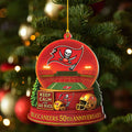 Tampa Bay Buccaneers Custom Shape 2-side Printed Acrylic Ornament – NGHIAVT4024