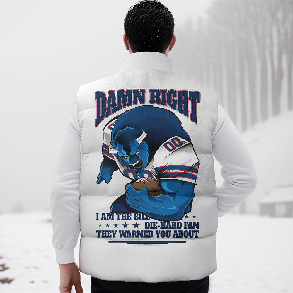 Buffalo Bills 3D Sleeveless Down Jacket – NGHIAVT4031