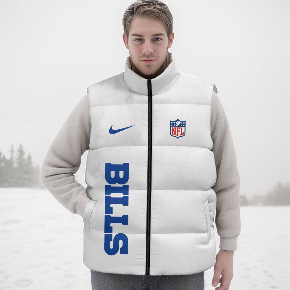 Buffalo Bills 3D Sleeveless Down Jacket – NGHIAVT4031