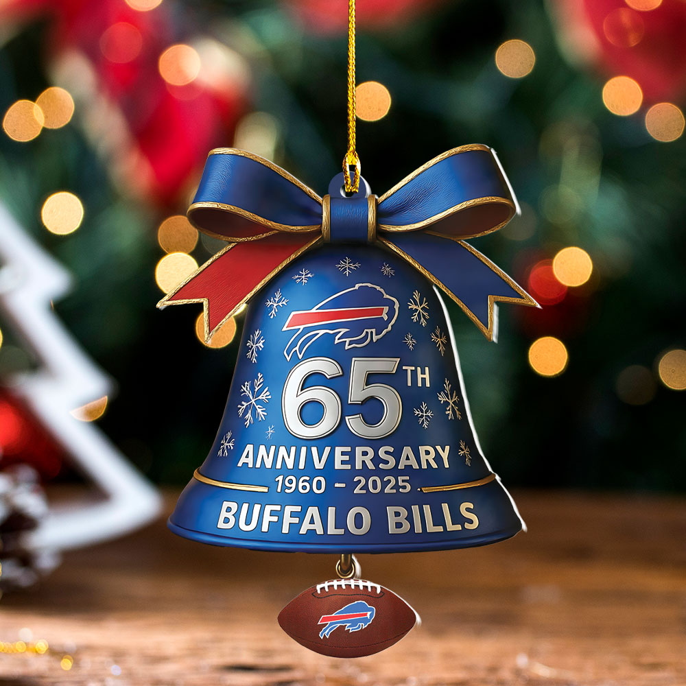 Buffalo Bills Custom Shape 2-side Printed Acrylic Ornament – NGHIAVT4032