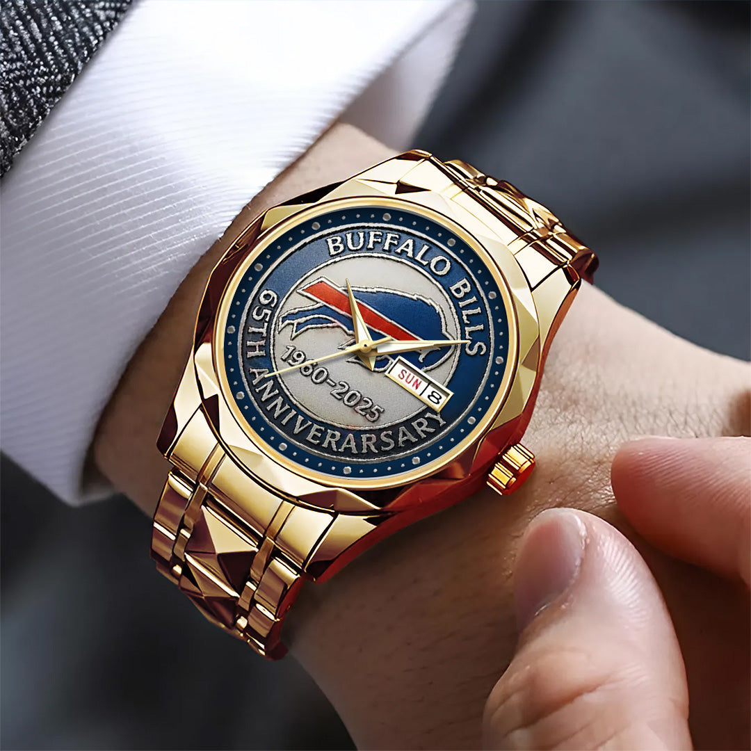 Buffalo Bills Alloy Luxury Quartz Watch – NGHIAVT4040