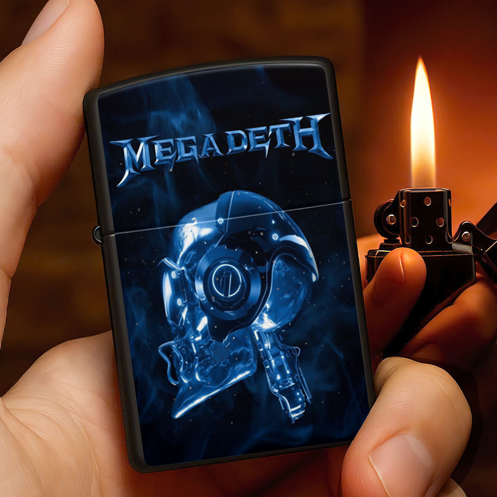 Megadeth Zippo Lighter Case (No Insert) – NGHIAVT5029