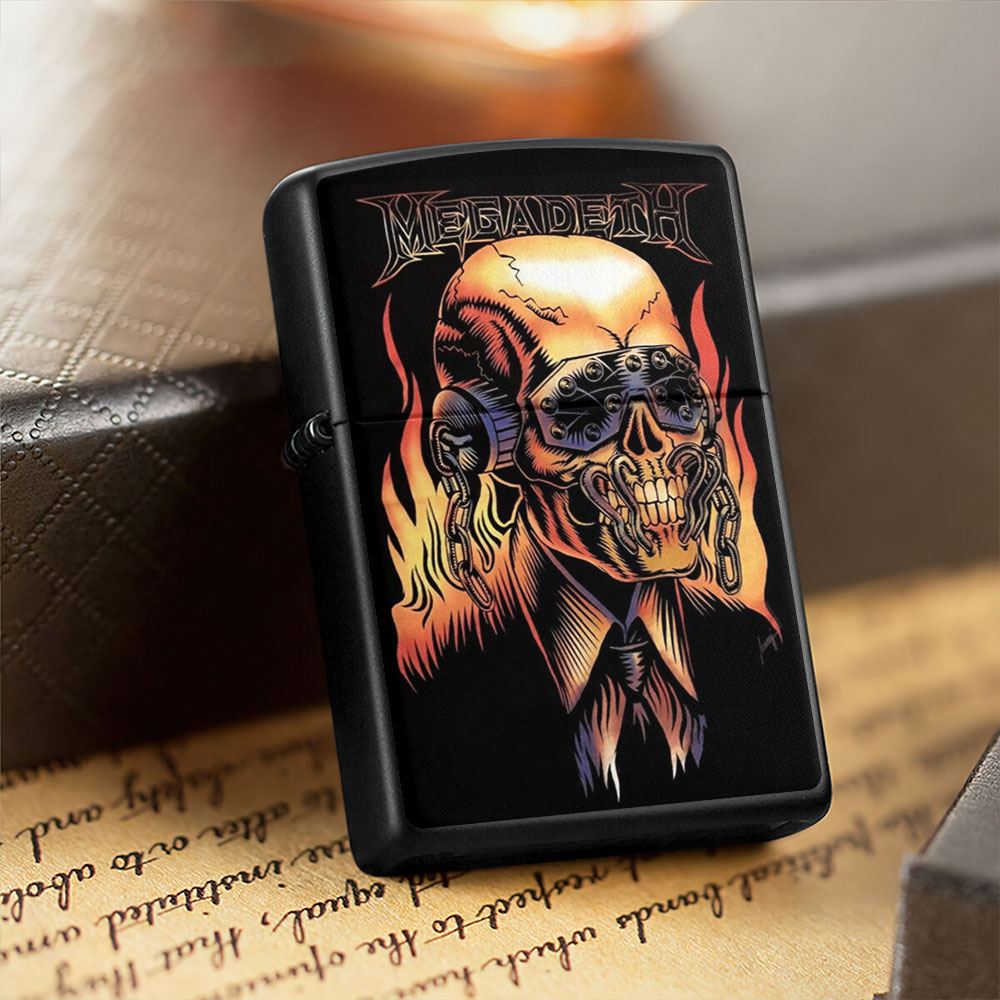 Megadeth Zippo Lighter Case (No Insert) – NGHIAVT5030