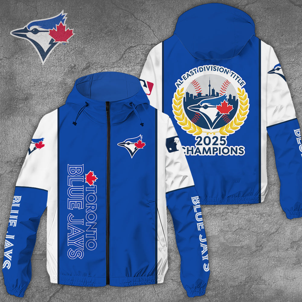 Toronto Blue Jays 3D Windbreaker Jacket – NGHIAVT5058