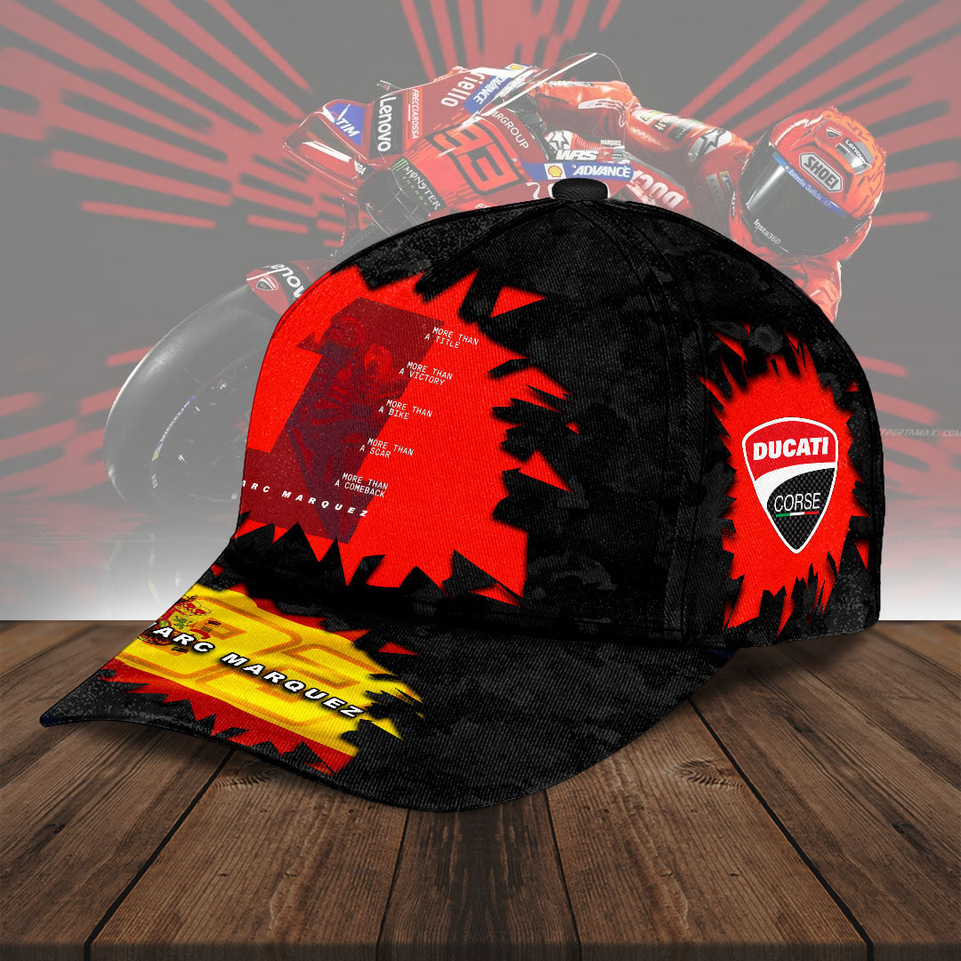 Ducati Lenovo Team x Marc Márquez 2025 Classic Cap – NGHIAVT5164