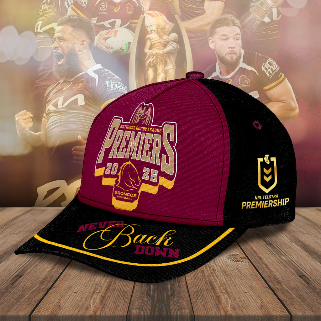 Brisbane Broncos 2025 Classic Cap – NGHIAVT5186