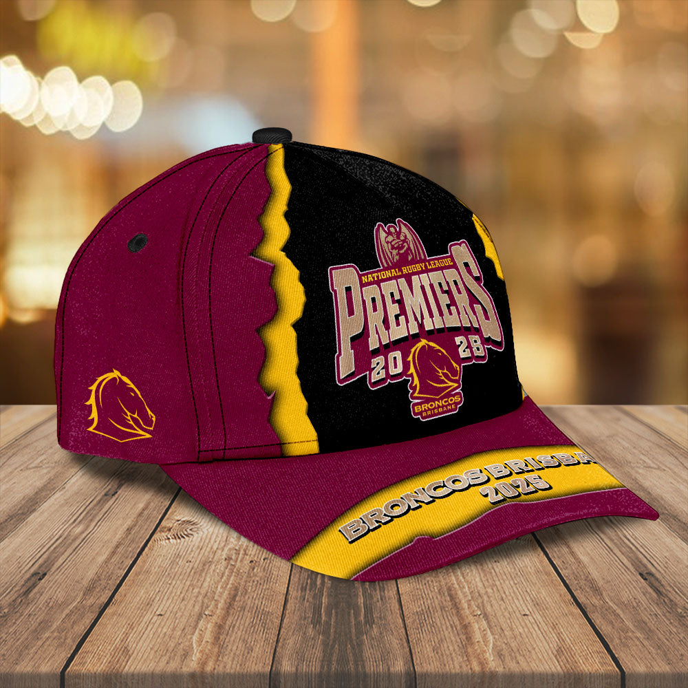 Brisbane Broncos 2025 Classic Cap – NGHIAVT5245