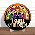 Halloween x Hocus Pocus Round Wooden Sign – NGHIAVT5293