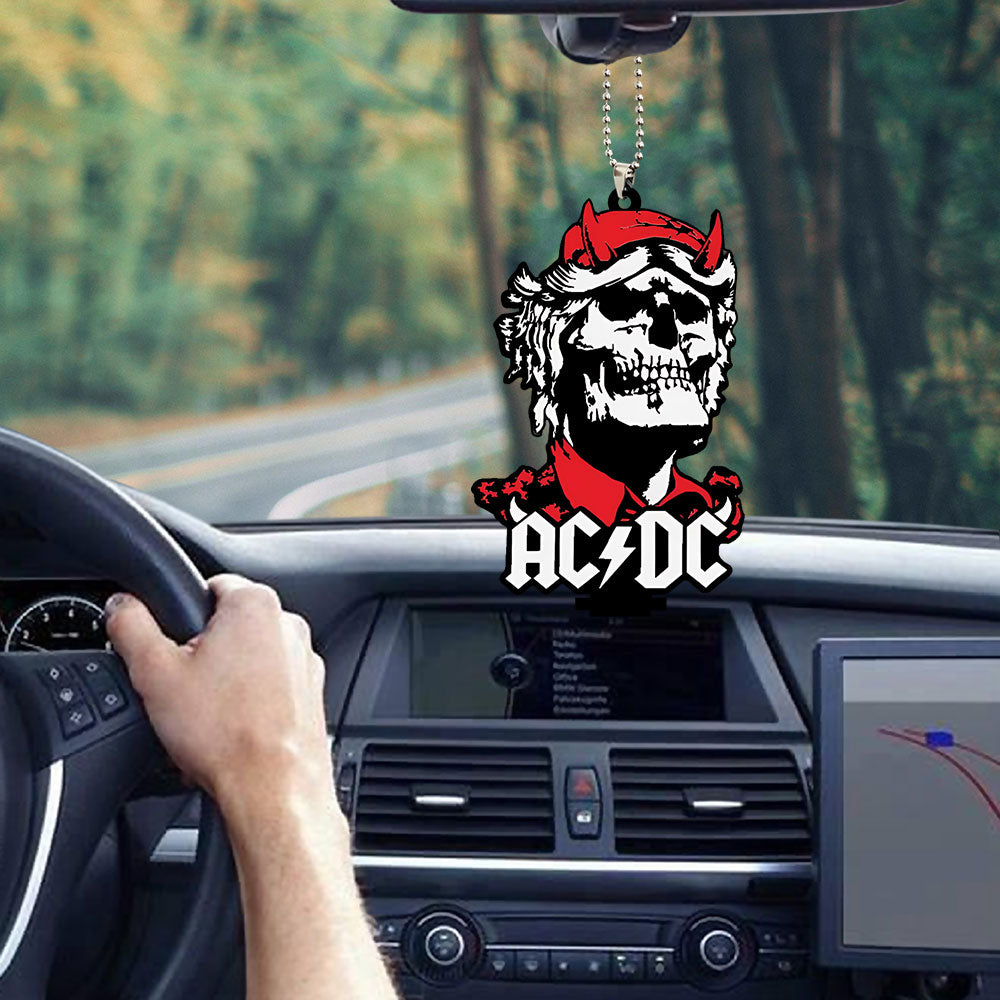 AC/DC Custom shape 2-sided Acrylic Car Ornament – NGHIAVT5429