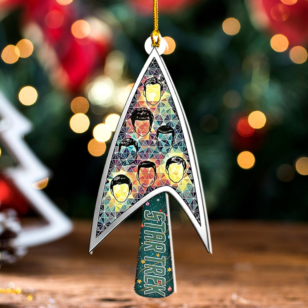 Star Trek Custom Shape 2-sided Acrylic Ornament – NGHIAVT5570