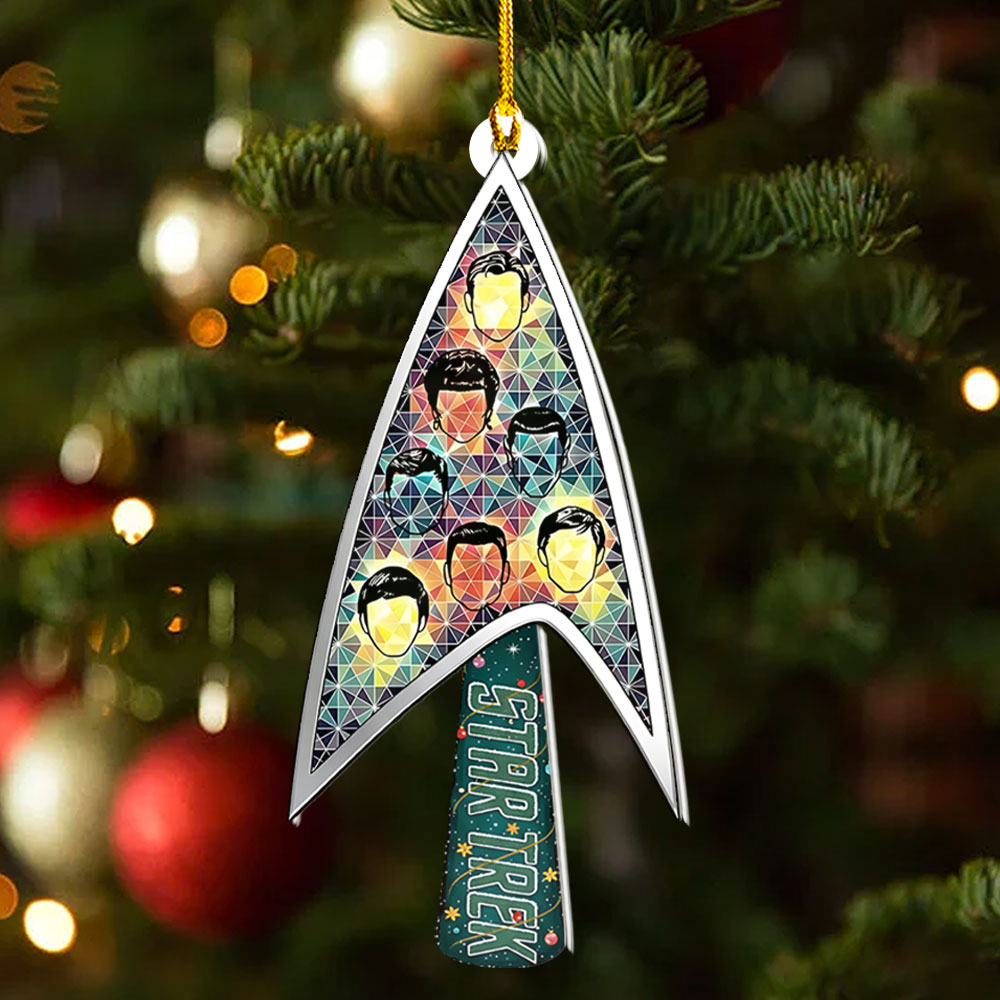 Star Trek Custom Shape 2-sided Acrylic Ornament – NGHIAVT5570