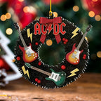 AC/DC 2025 Custom Shape 2-sided Acrylic Ornament – NGHIAVT5614