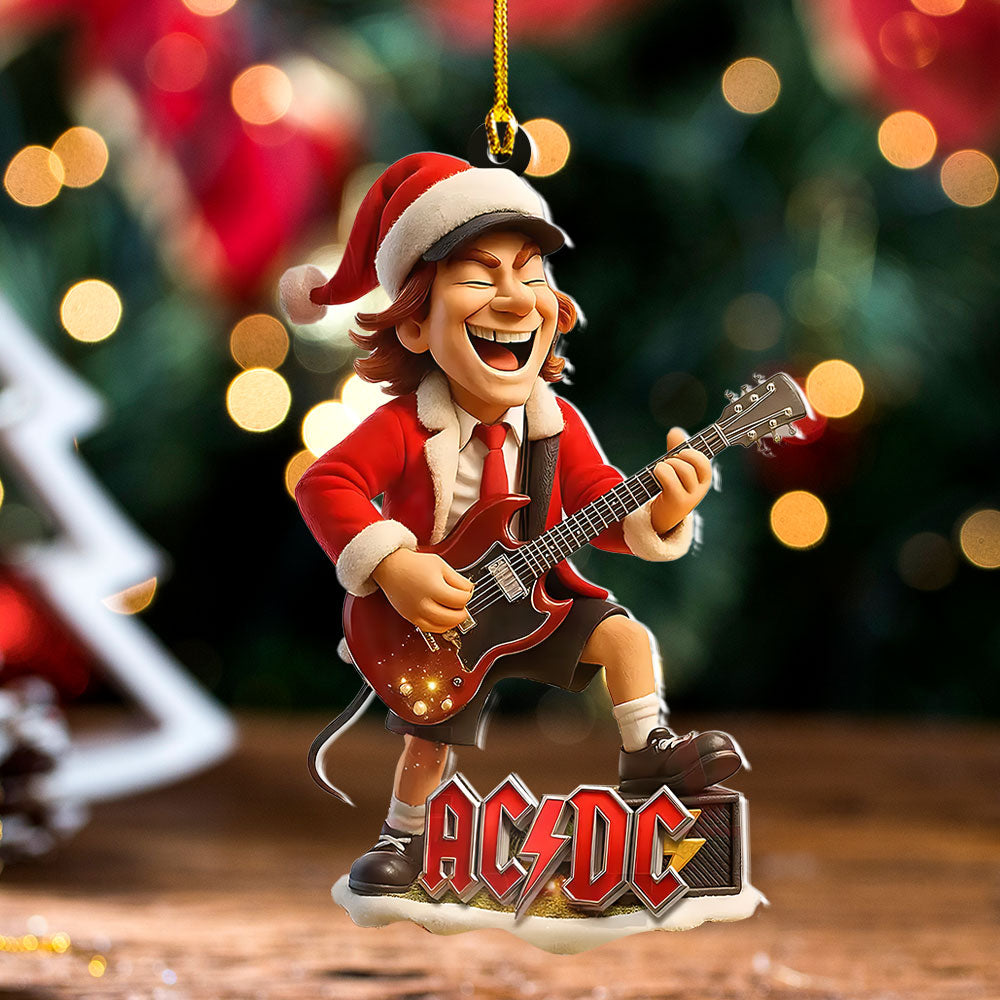 AC/DC 2025 Custom Shape 2-sided Acrylic Ornament – NGHIAVT5615