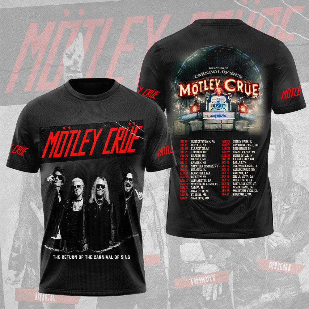 Mötley Crüe 3D Apparel – NGHIAVT5707