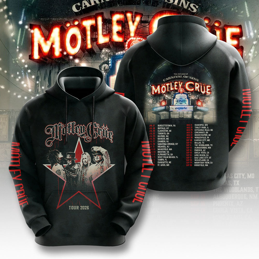 Mötley Crüe 3D Apparel – NGHIAVT5709
