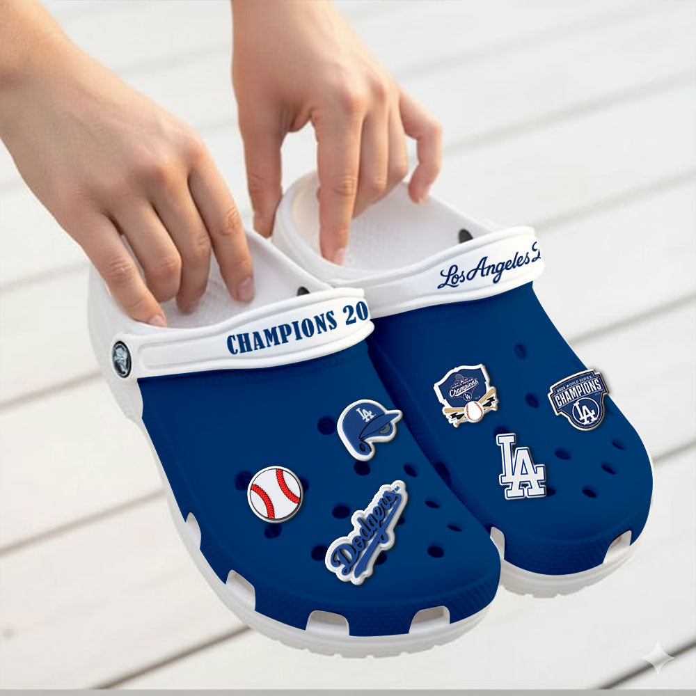 Los Angeles Dodgers 2025 Custom Clogs – NGHIAVT5718