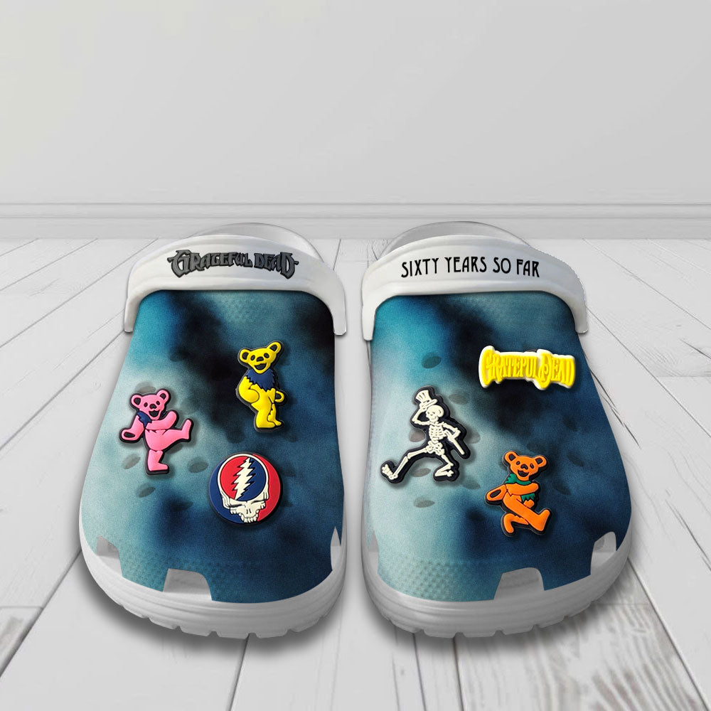 Grateful Dead Custom Clogs – NGHIAVT5754