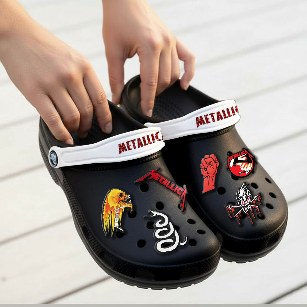 Metallica Custom Clogs – NGHIAVT5774