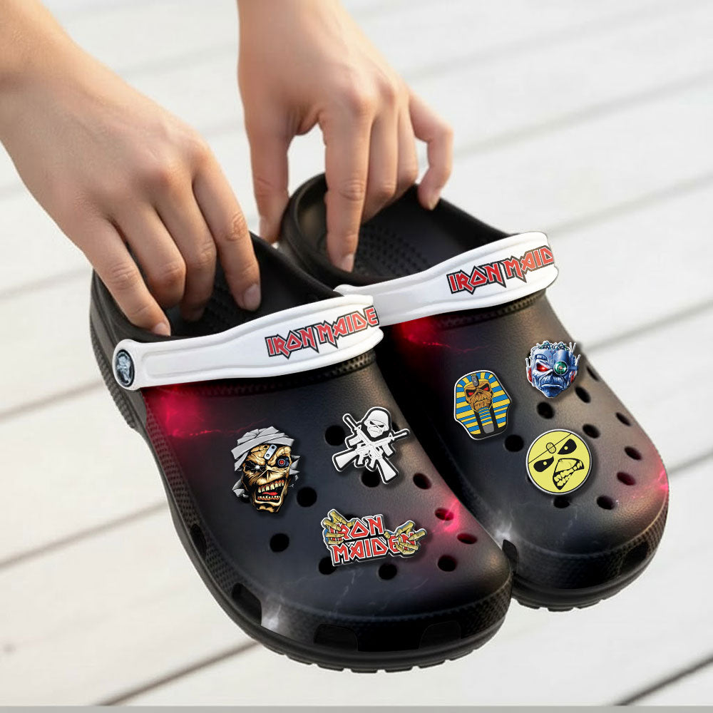 Iron Maiden Custom Clogs – NGHIAVT5829