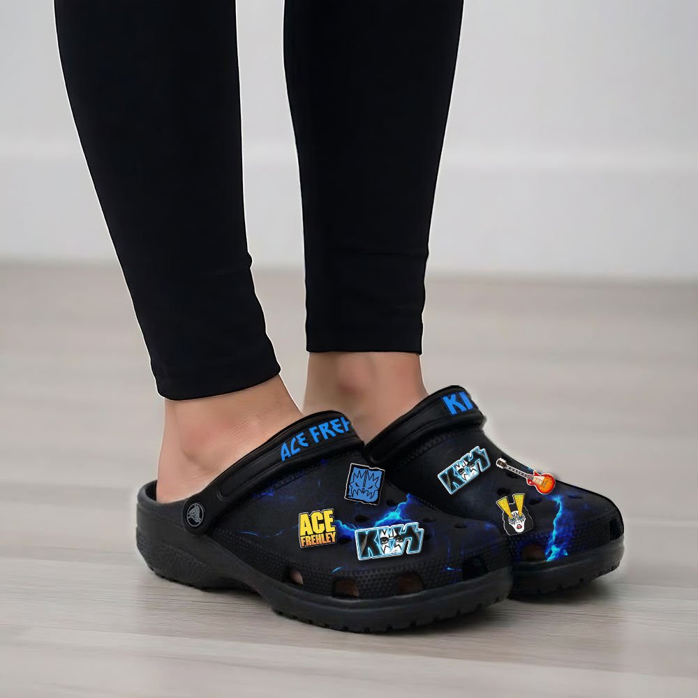 KISS x Ace Frehley Custom Clogs – NGHIAVT5882
