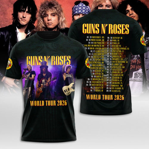 Guns N' Roses 3D Apparel – NGHIAVT5966