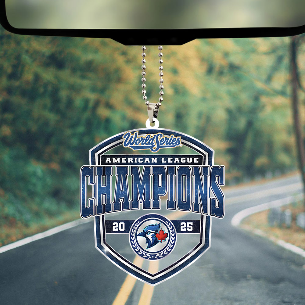 Toronto Blue Jays 2025 Custom shape 1-sided Acrylic Car Ornament – NGHIAVT6131