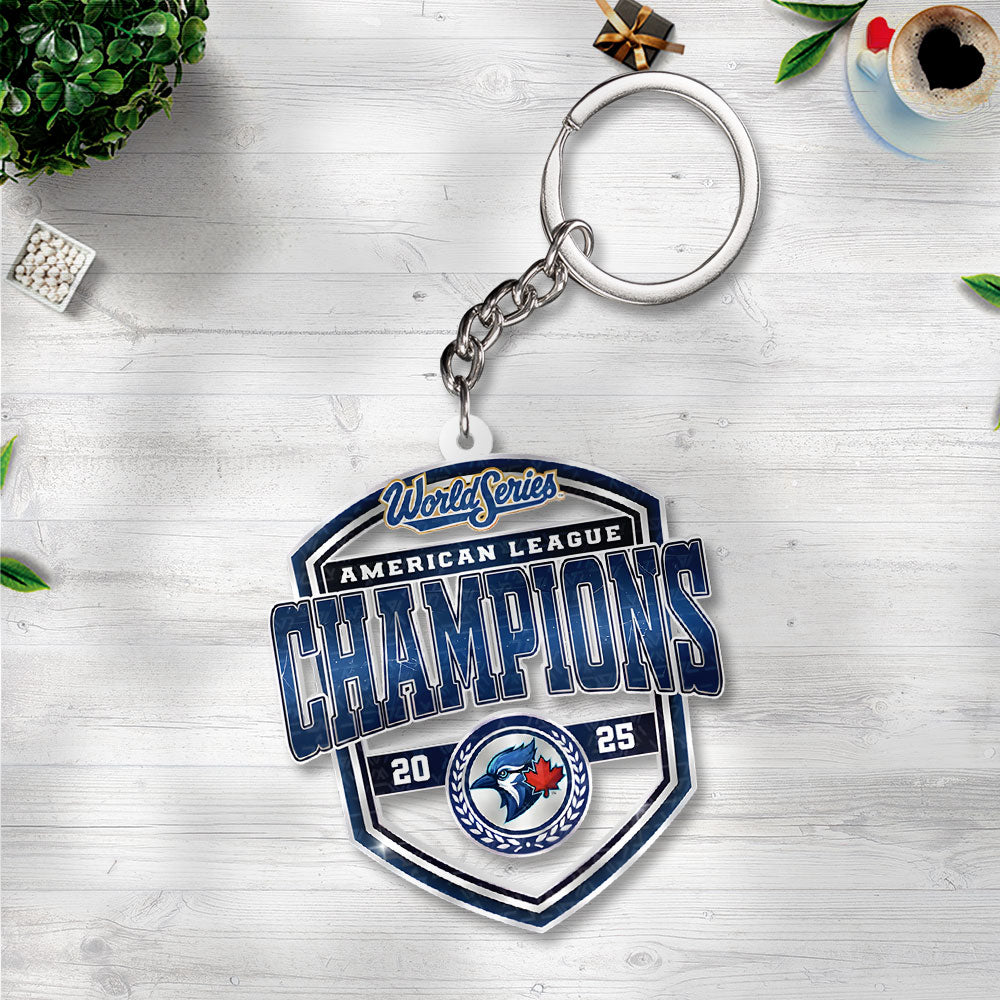 Toronto Blue Jays 2025 Custom Shape 1-sided Keychain – NGHIAVT6132