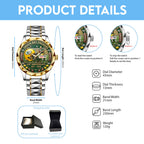 Green Bay Packers 105th Anniversary 2025 Alloy Luxury Quartz Watch – NGHIAVT6140