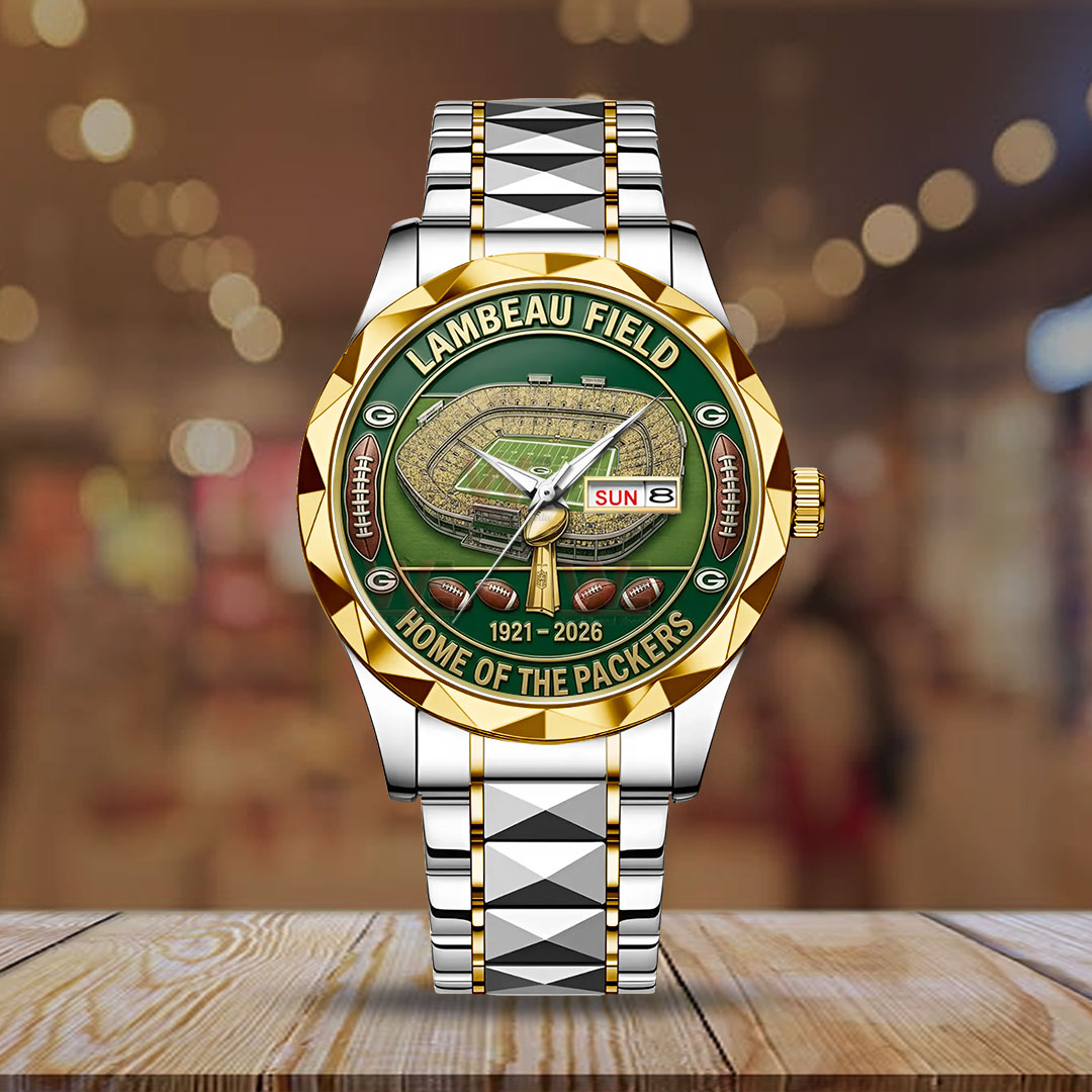Green Bay Packers 105th Anniversary 2025 Alloy Luxury Quartz Watch – NGHIAVT6141