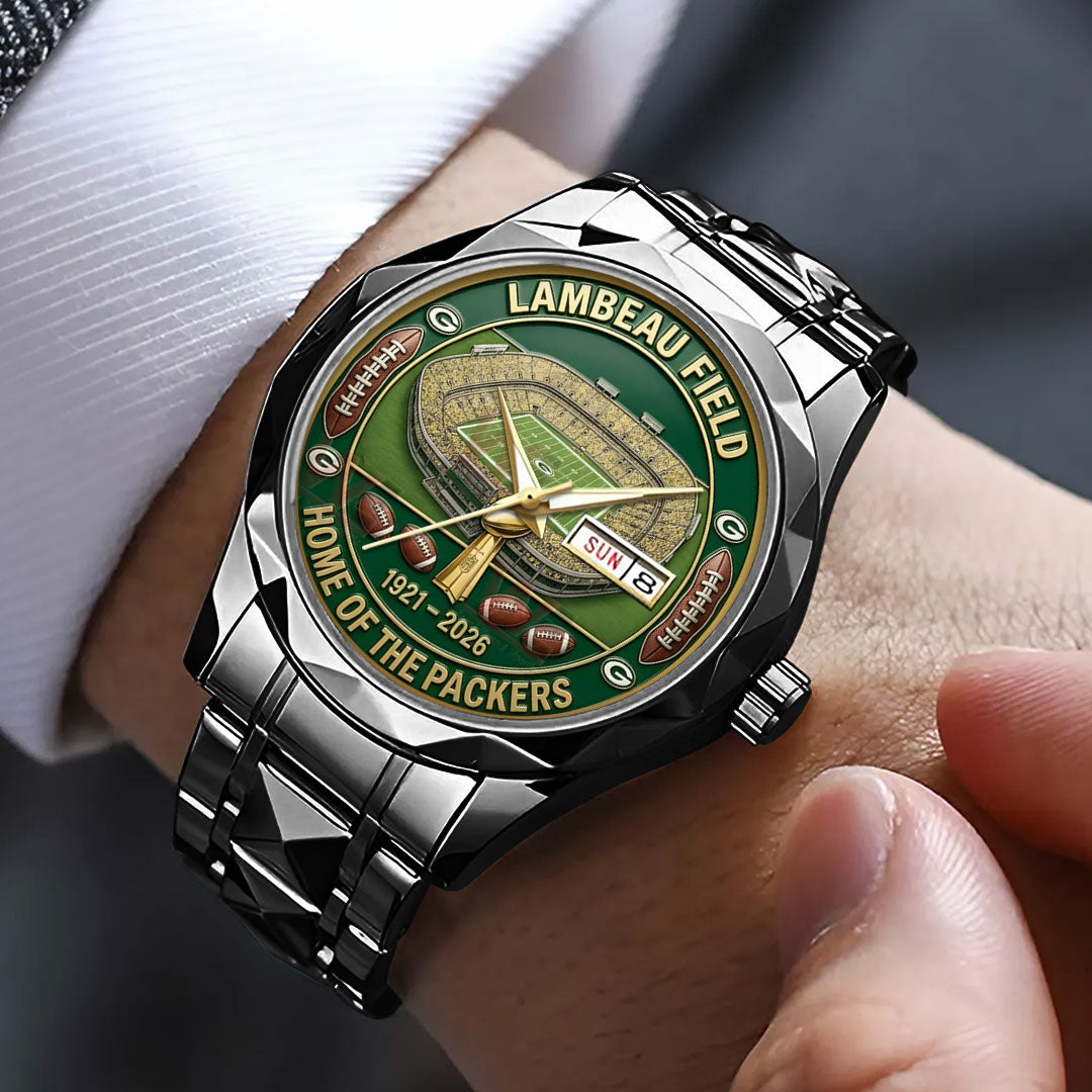 Green Bay Packers 105th Anniversary 2025 Alloy Luxury Quartz Watch – NGHIAVT6141