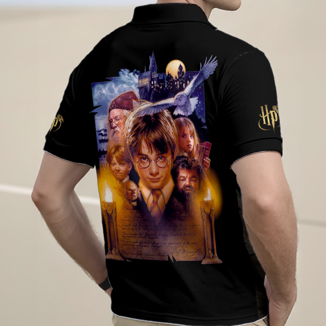 Harry Potter Zip Polo Shirt – NGHIAVT6176