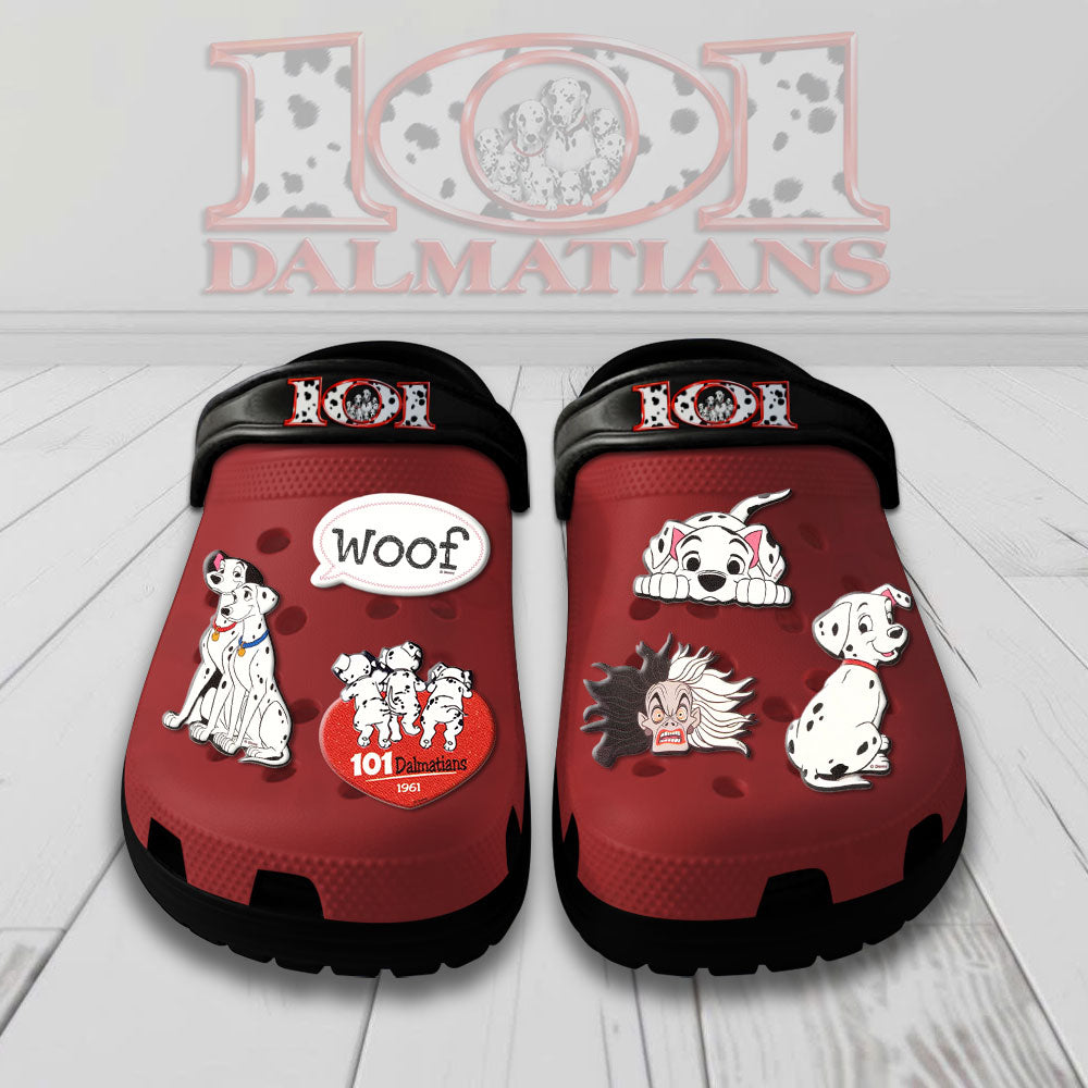 101 Dalmatians 65th Anniversary Custom Clogs – NGHIAVT9349