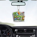 Winnie-the-Pooh 100th Anniversary Custom shape 2-sided Acrylic Car Ornament – NGHIAVT9352