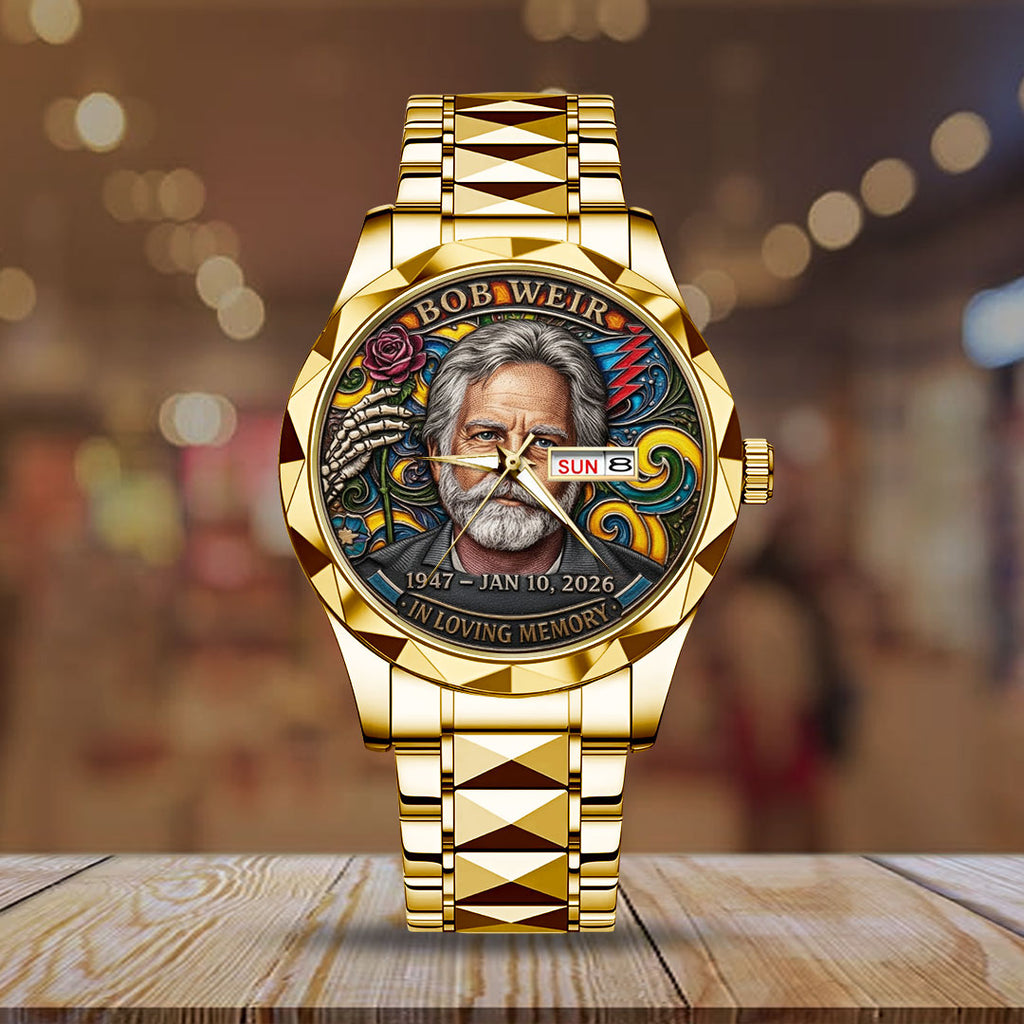 Grateful Dead x Bob Weir Alloy Luxury Quartz Watch – NGHIAVT9424