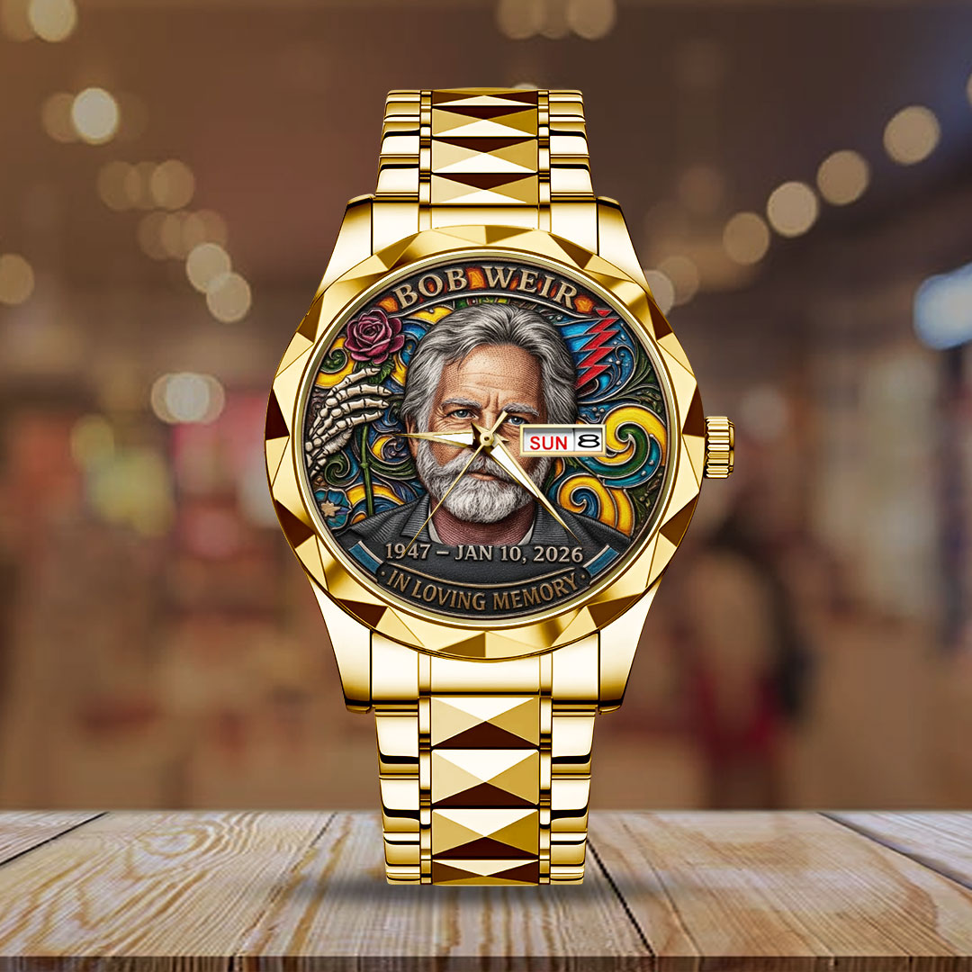 Grateful Dead x Bob Weir Alloy Luxury Quartz Watch – NGHIAVT9424