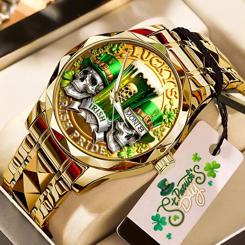 St. Patrick's Day Alloy Luxury Quartz Watch – NGHIAVT9437
