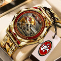 San Francisco 49ers 80th Anniversary Alloy Luxury Quartz Watch – NGHIAVT9446