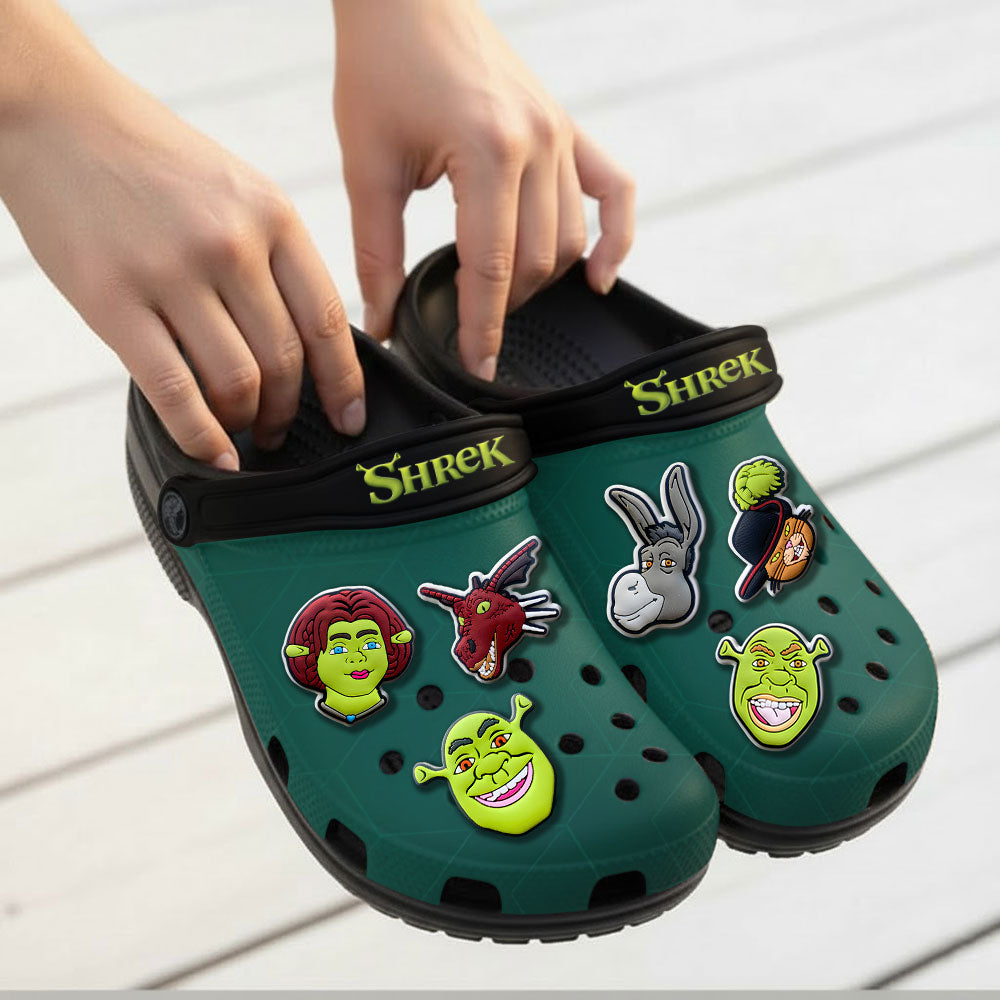 Shrek 25th Anniversary Custom Clogs – NGHIAVT9510
