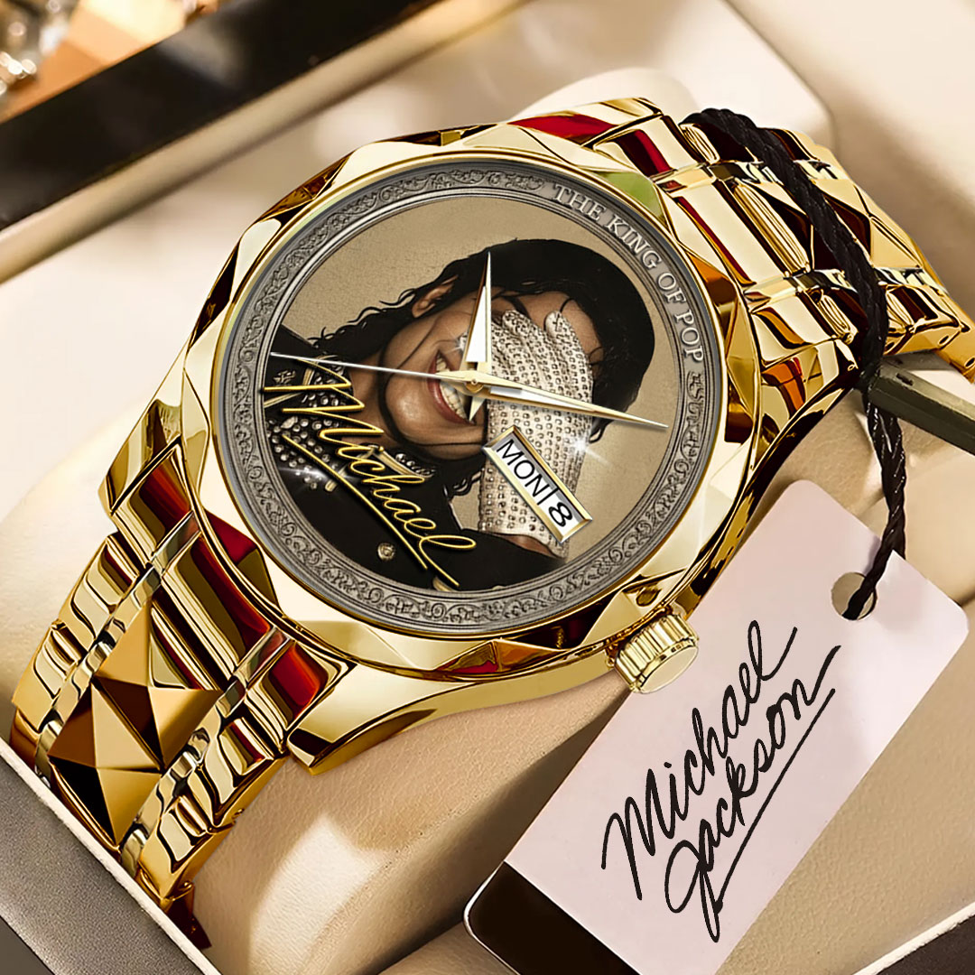 Michael Jackson Alloy Luxury Quartz Watch – NGHIAVT9571