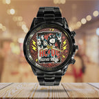 AC/DC Black Stainless Steel Watch – NGHIAVT9601