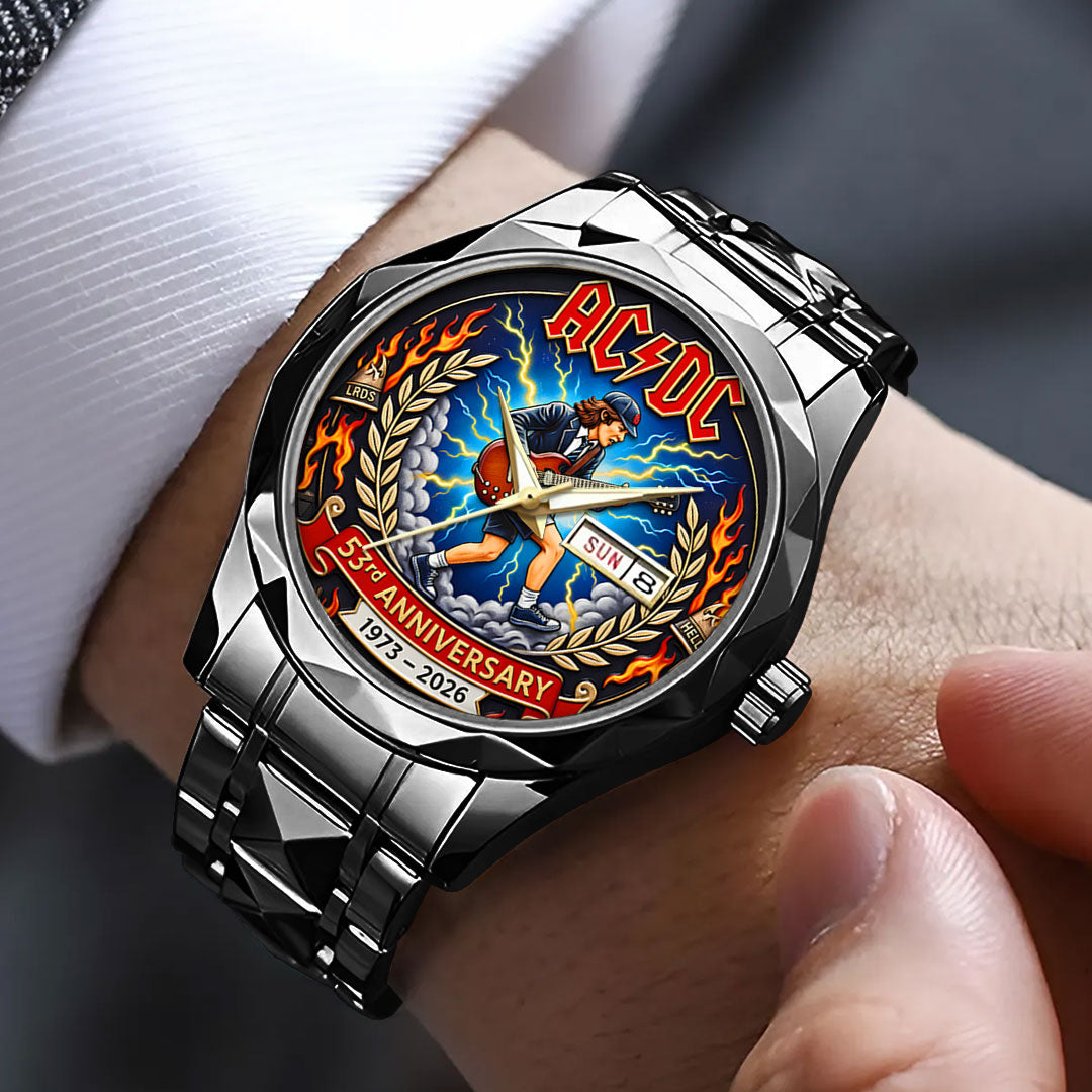 AC/DC Alloy Luxury Quartz Watch – NGHIAVT9649