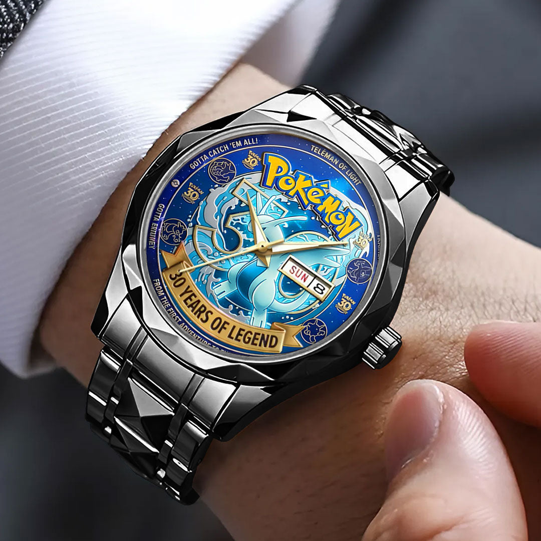 Pokemon 1996-2026 Alloy Luxury Quartz Watch – NGHIAVT9650