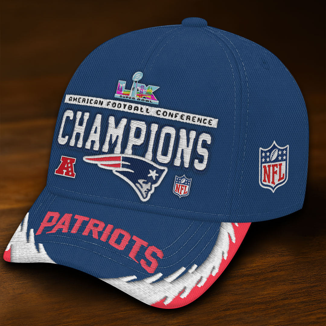New England Patriots 2025 AFC Champions Classic Cap – HOATT15893