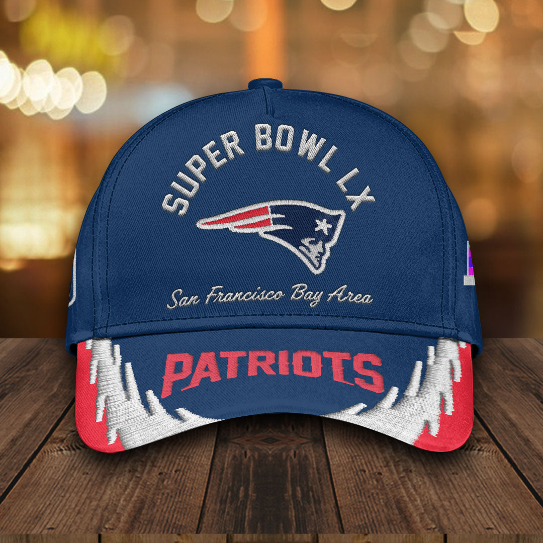 New England Patriots 2025 AFC Champions Classic Cap – HOATT15896