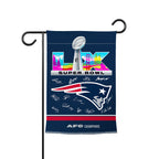New England Patriots 2025 AFC Champions Double-side Garden Flag – TMTHU3461