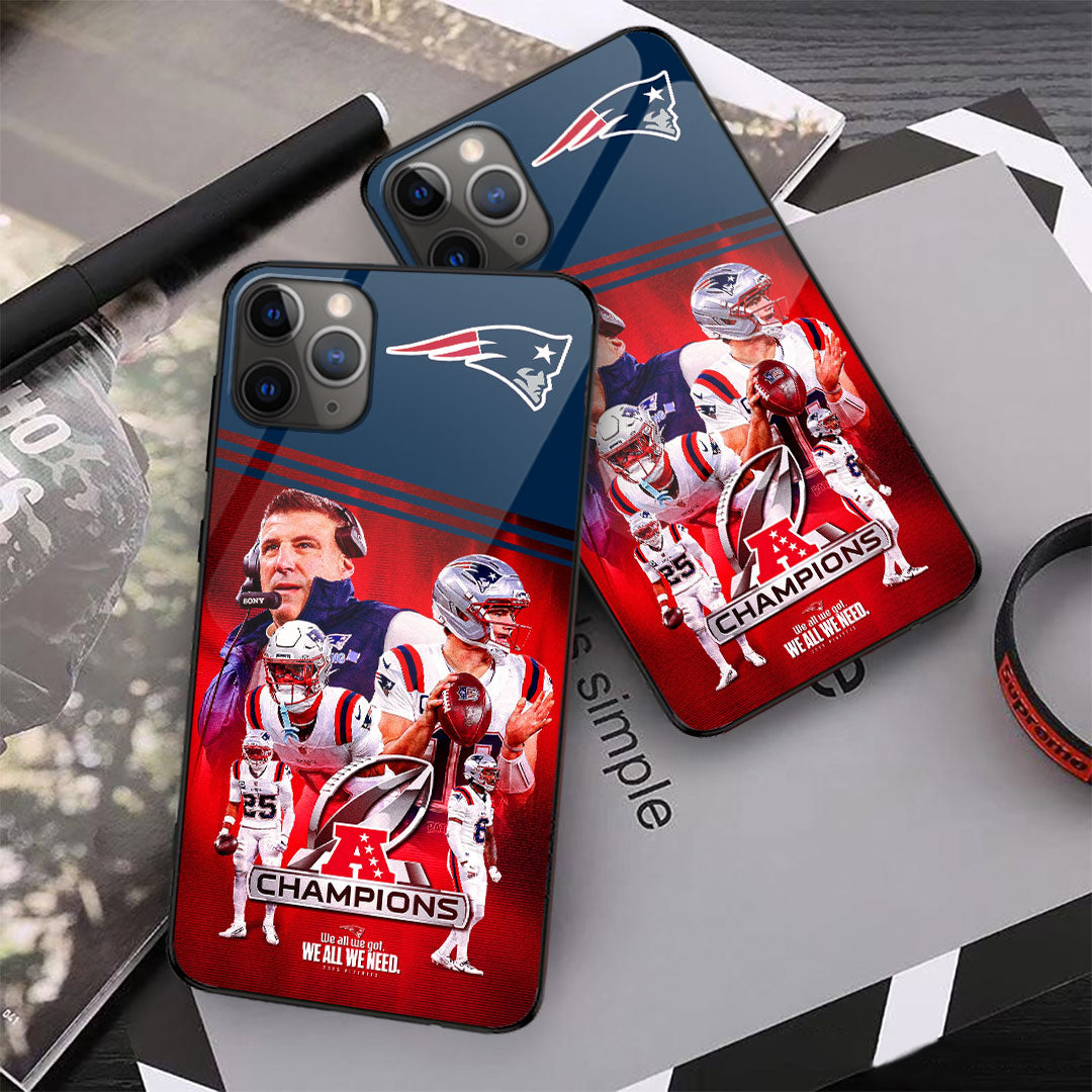New England Patriots 2025 AFC Champions Phone Case – MAITM14602
