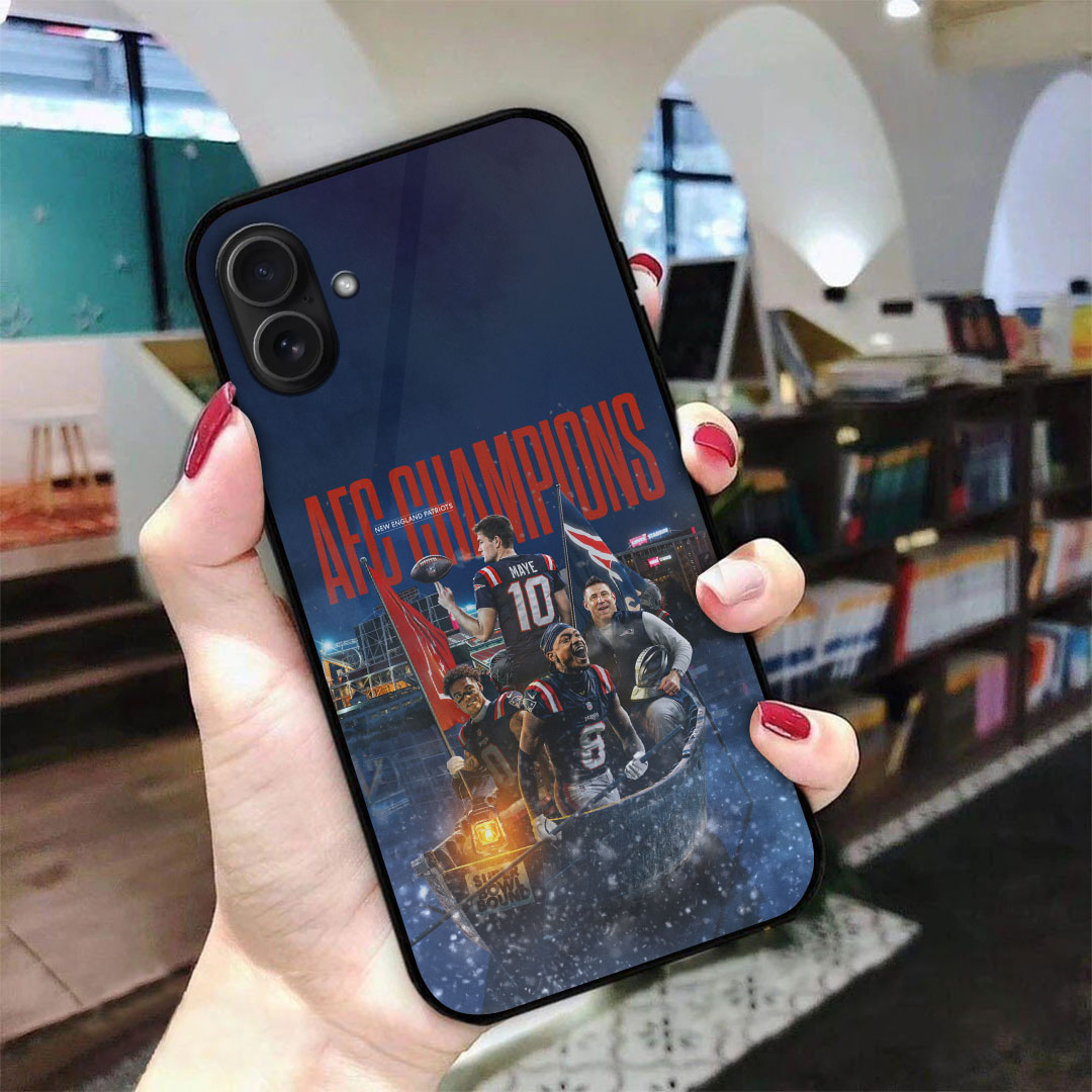 New England Patriots 2025 AFC Champions Phone Case – TANTN20628