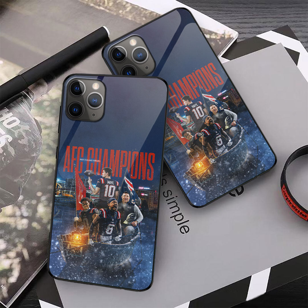 New England Patriots 2025 AFC Champions Phone Case – TANTN20628