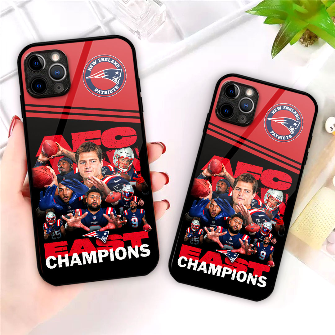 New England Patriots 2025 AFC East Champions Phone Case – HOATT15401